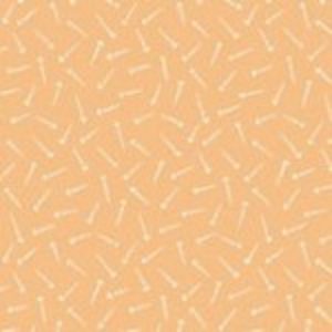 tissu andover 8705 O orange lemillepatch