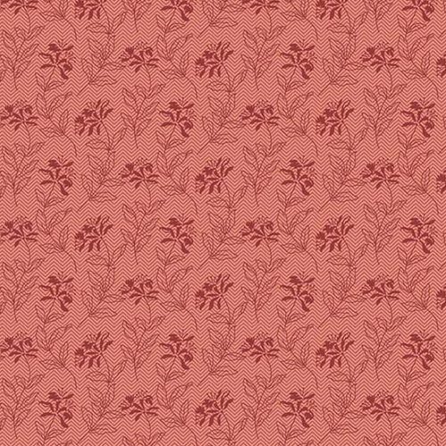 tissu andover A-8990-LE rose lemillepatch