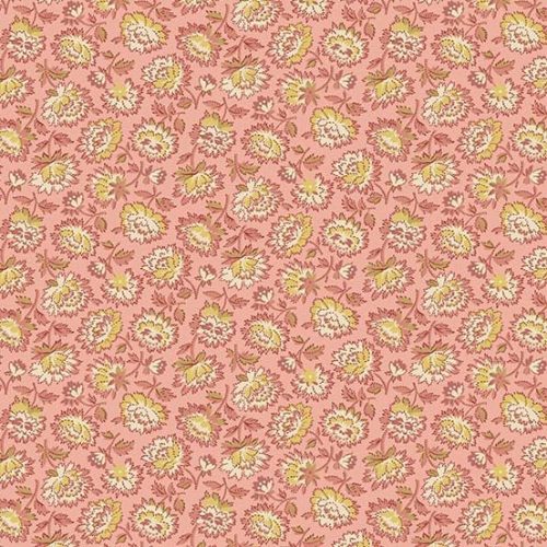 tissu andover A-8993-LE rose lemillepatch
