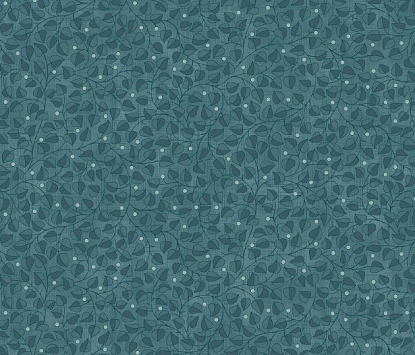 Tissu Stof Fabrics – 4500 963 bleu lemillepatch