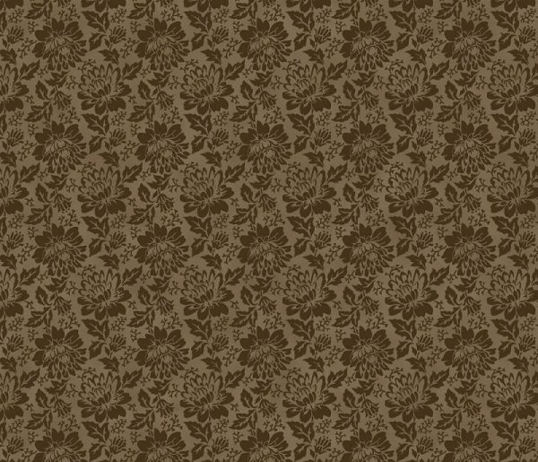 Tissu Stof Fabrics – 4500 970 marron lemillepatch