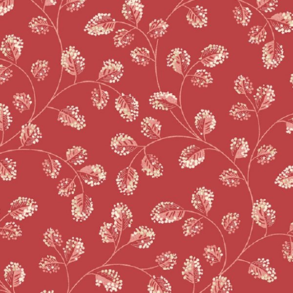 Tissu Andover A 9581 R rouge lemillepatch