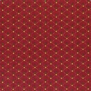 Tissu Henry Glass 1925 88 rouge lemillepatch