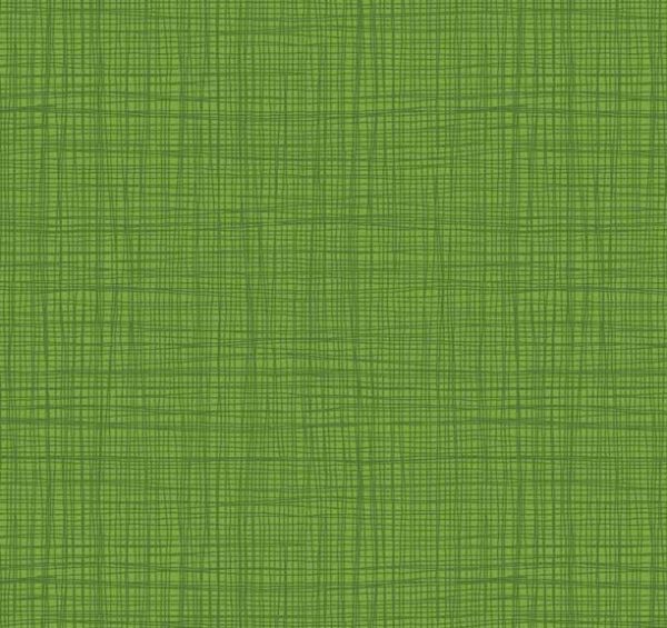 Tissu Makower 1525-G vert lemillepatch