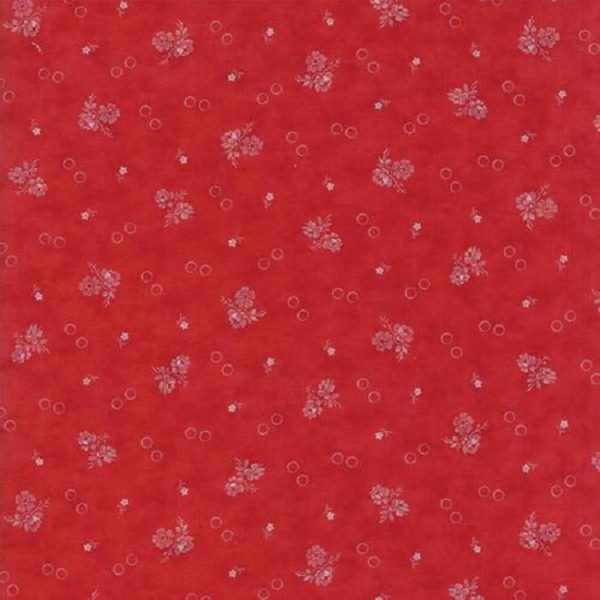 Tissu Moda 14862 13 rouge lemillepatch