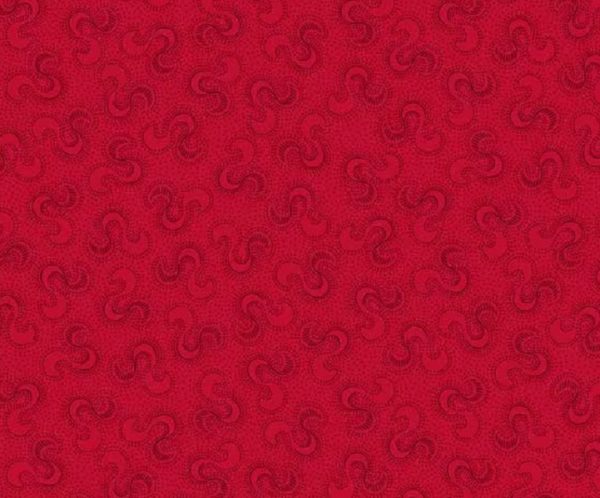 Tissu Stof 4501-443 rouge lemillepatch