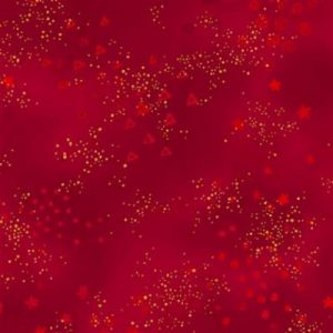 Tissu Clothworks Y0808-4M rouge lemillepatch