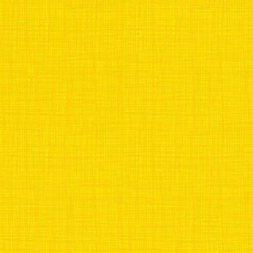 Tissu Makower 1525-Y4 jaune lemillepatch