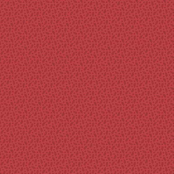 Tissu Makower 9738 R rouge lemillepatch