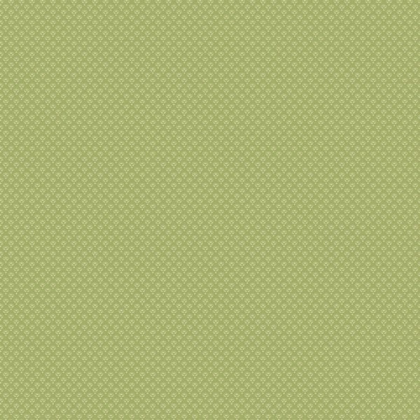 Tissu Makower 9743 G vert lemillepatch