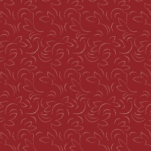 Tissu Andover 157 R rouge lemillepatch