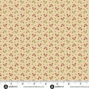 Tissu Andover 5318 R Lemillepatch