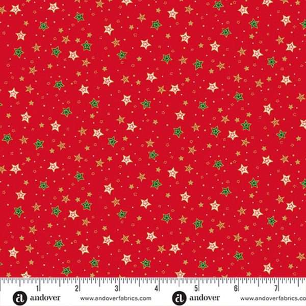 Tissu Makower 125 R Lemillepatch