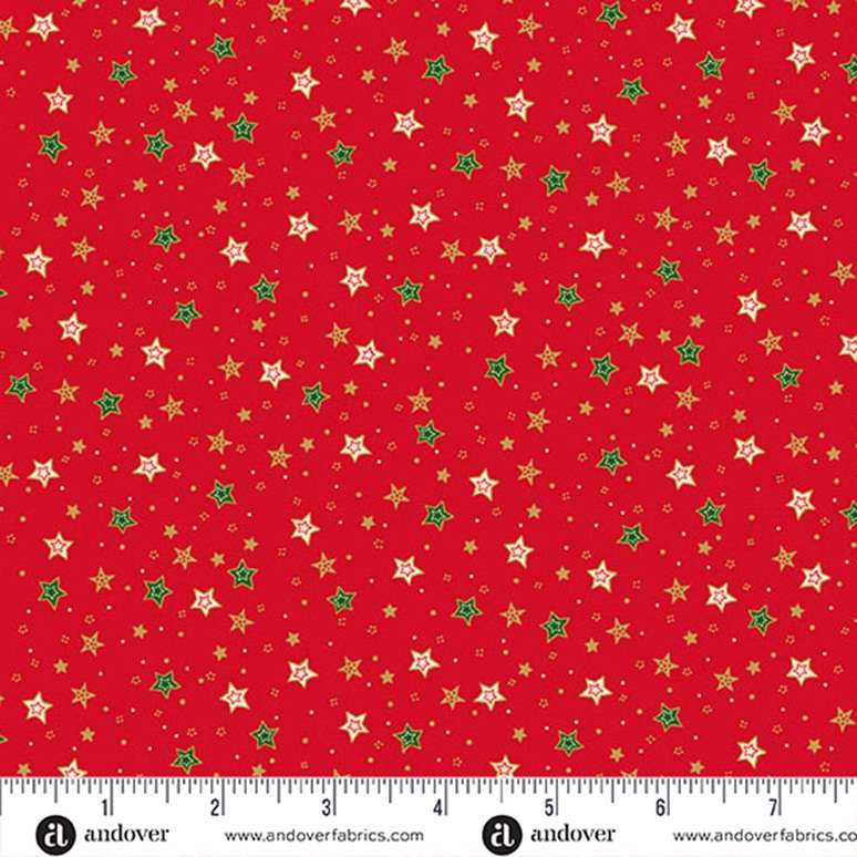 Tissu Makower 125 R Lemillepatch