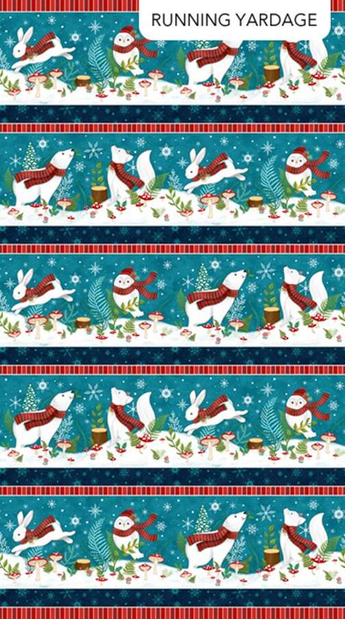 Tissu Northcott DP27901 66 Lemillepatch