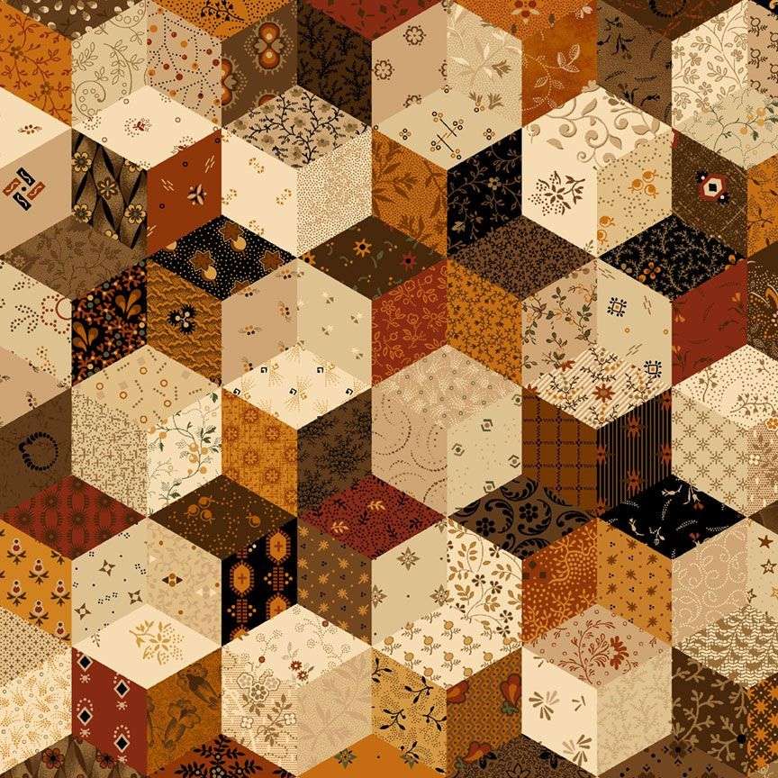 Tissu Markus Fabrics R171340D Cheddar Lemillepatch