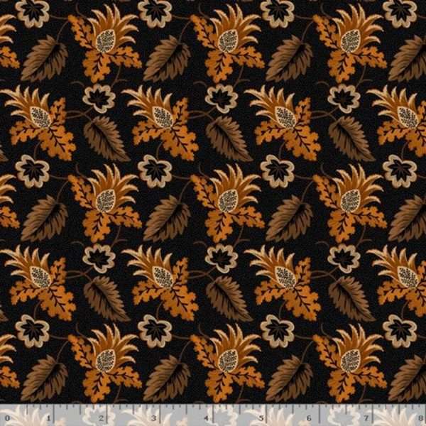 Tissu Markus Fabrics R171473D Black Lemillepatch