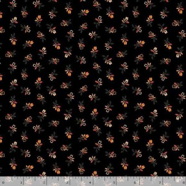Tissu Markus Fabrics R171474D Black Lemillepatch