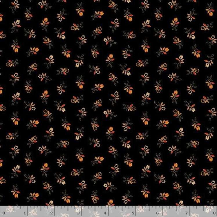 Tissu Markus Fabrics R171474D Black Lemillepatch