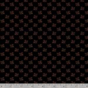 Tissu Markus Fabrics R171477D Black Lemillepatch