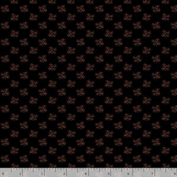 Tissu Markus Fabrics R171477D Black Lemillepatch
