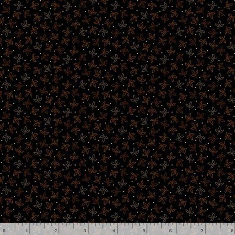 Tissu Markus Fabrics R171480D Black Lemillepatch