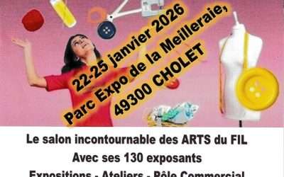 Le Mille Patch Expose au Salon Fils Croises de CHOLET 2026