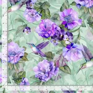 Tissu Timeless Treasures CD3500 Sage Lemillepatch