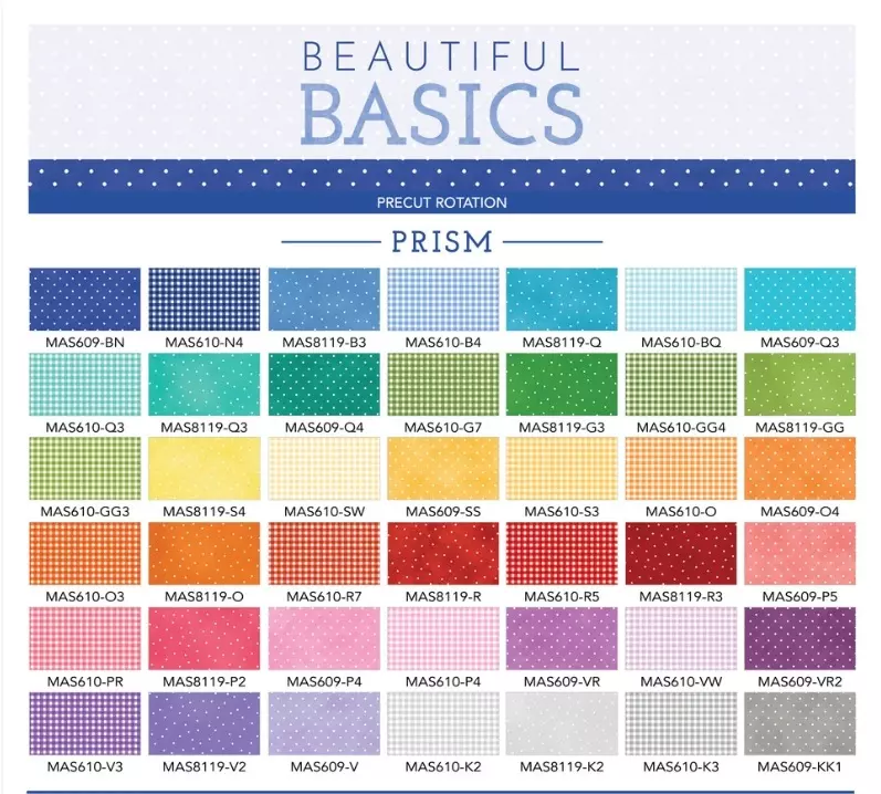 Tissu Maywood Studio MASBB-PRSM Lemillepatch
