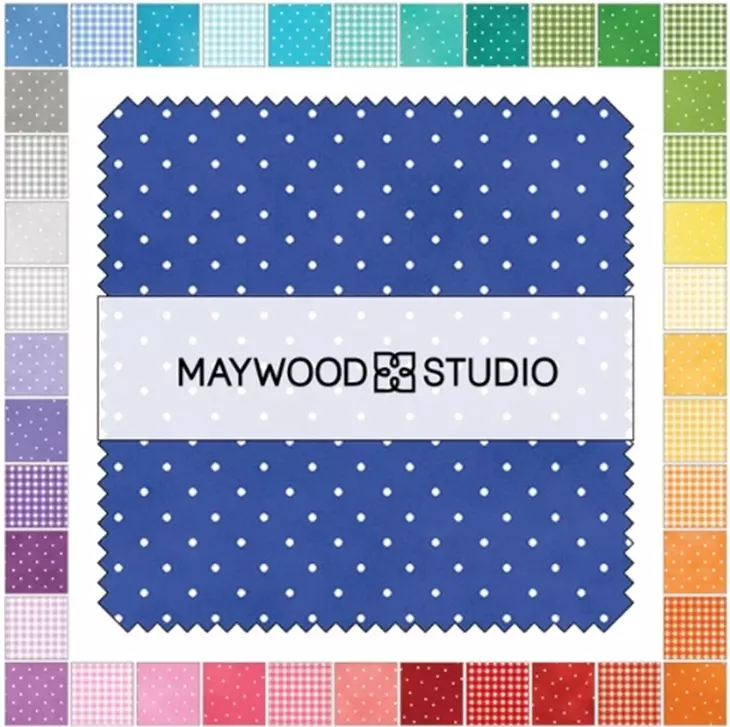 Tissu Maywood Studio MASBB-PRSM Lemillepatch