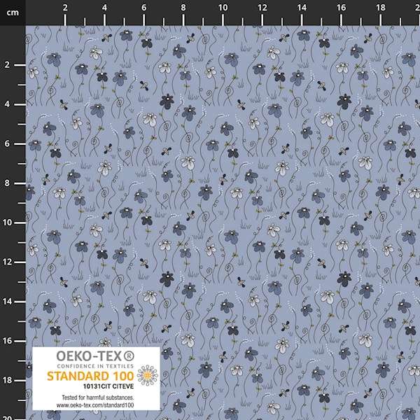 Tissu Stof 4514 533 Lemillepatch