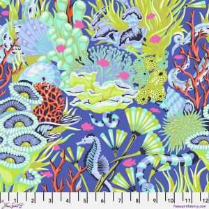 Tissu Free Spirit – PWTP264 Marine