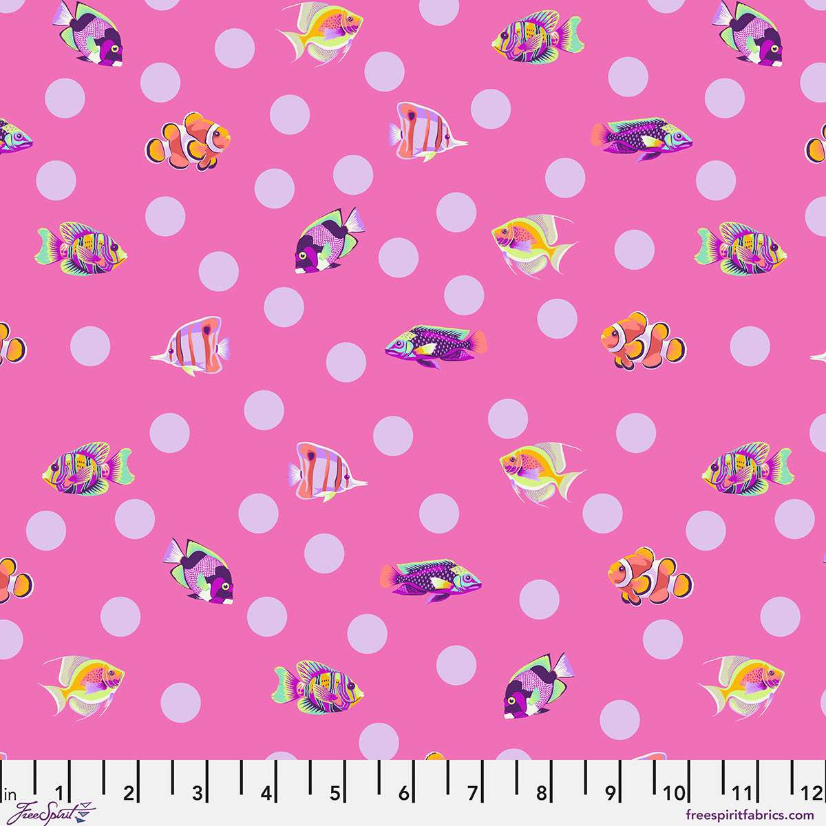Tissu Free Spirit 268 Delphine Lemillepatch