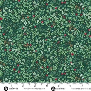 Tissu Makower MU 234 G Lemillepatch