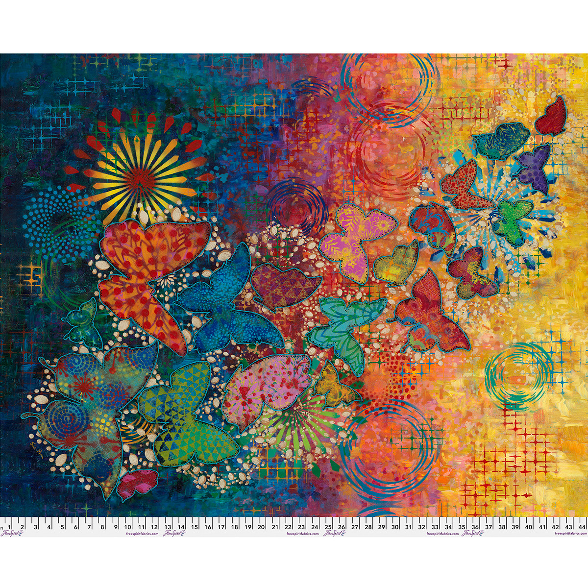 Tissu Free Spirit PWSP116 Lemillepatch