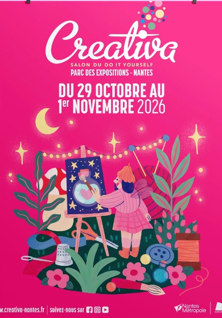 Le Mille Patch Expose au Salon Créativa de NANTES 2026